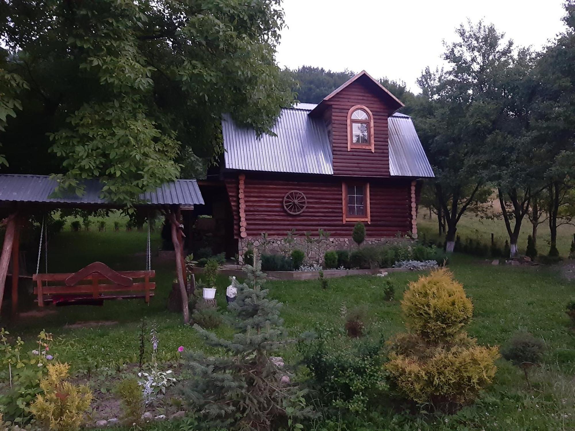 дерев'яний будинок з банею Apartment
